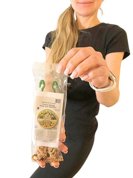 Épis Naturels Fruit & Miel ParrotPlanet pour Perroquets – 2 pièces de ParrotPlanet.fr