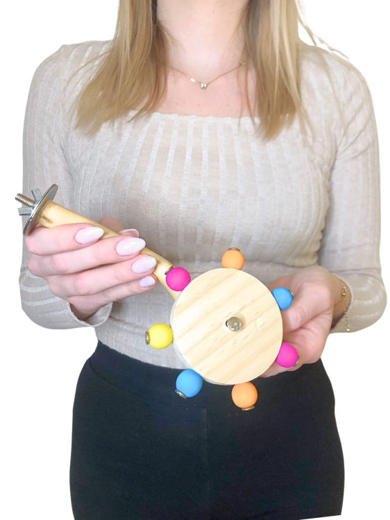 Zaczarowany Kwiat – Żerdź dla małych i średnich papug od ParrotPlanet.pl