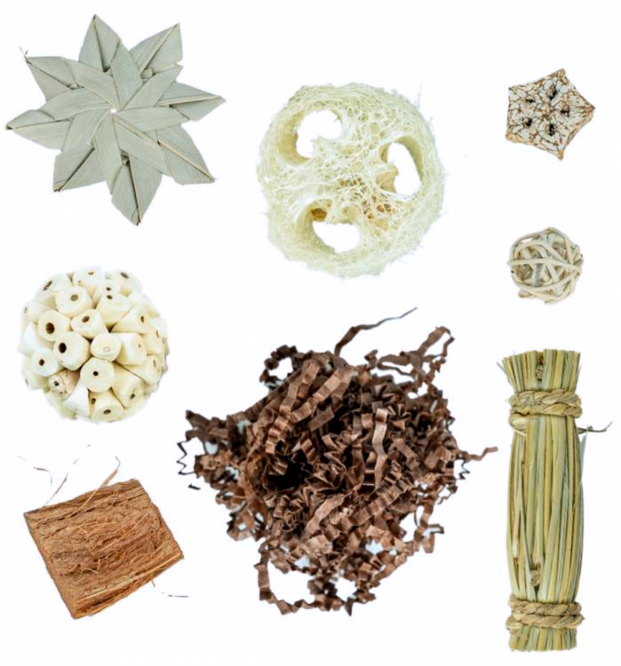 Triangle Foraging & Play Corner – Naturalna Zabawka i Strefa Zabaw dla Papug od ParrotPlanet.pl