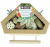 Triangle Foraging & Play Corner – Naturalna Zabawka i Strefa Zabaw dla Papug od ParrotPlanet.pl