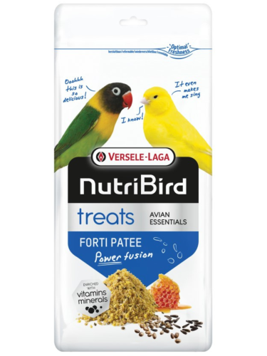 Versele Laga NutriBird Treats Forti Patee 250g – Przysmak kondycjonujący dla ptaków od Parrotplanet.pl
