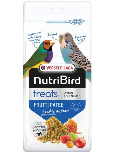 Versele Laga NutriBird Treats Frutti Patee 250g – Owocowy przysmak dla ptaków od ParrotPlanet.pl