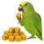 Chips de topinambour et carotte pour perruches - 60g, en-cas sain et savoureux  de ParrotPlanet.fr