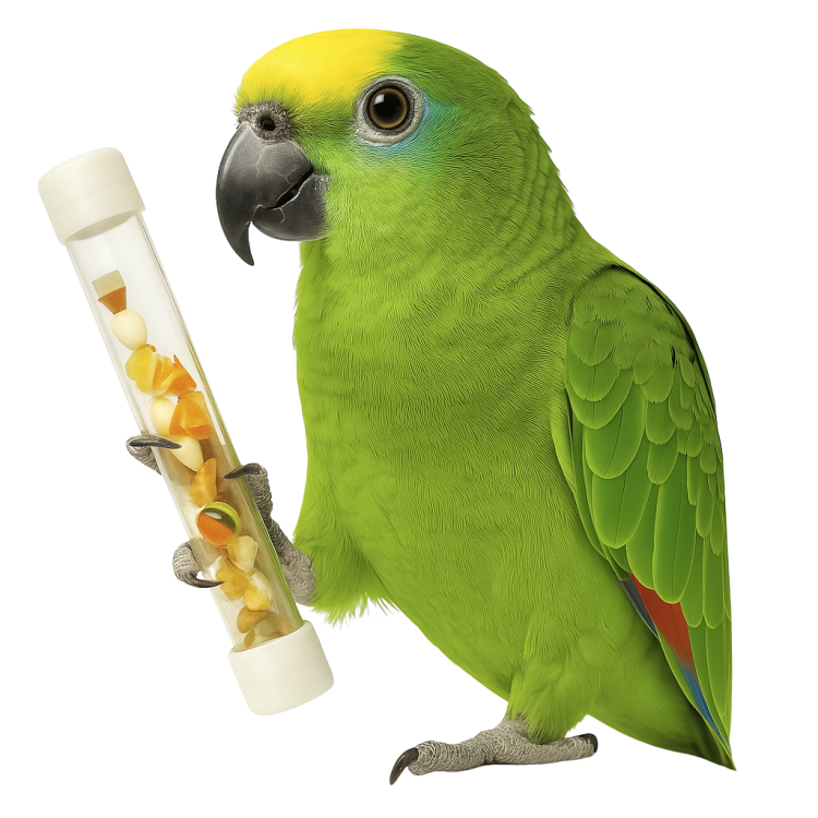 Grzechotka do łapki dla papug od ParrotPlanet.pl