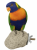 Lava Stone – pierre naturelle à fixer dans la cage pour perroquets – env. 8 × 8 cm ParrotPlanet.fr