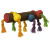 Perchoir en Bois avec Jouets pour Perroquets - 40 cm, Parrot Planet.fr