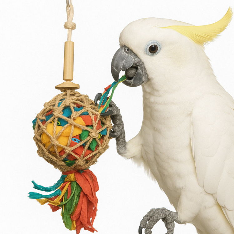 Złap Mnie! - zabawka dla wszystkich papug od ParrotPlanet.pl