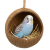 Koksowa Przytulna Kołyska- Hamak Naturalny - Jaskinia dla nimf i innych papug od ParrotPlanet.pl