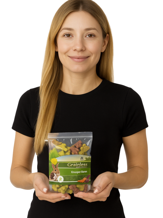JR FARM Chrupiące Misie - przekąska dla wszystkich papug 30g od ParrotPlanet.pl