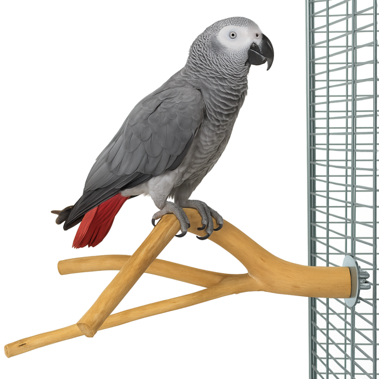 Żerdź Potrójna L - dla dużych papug od ParrotPlanet.pl