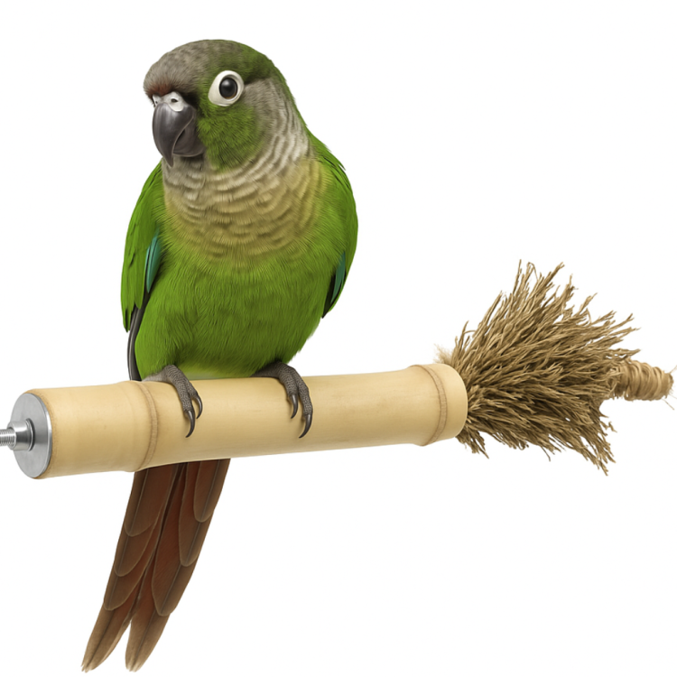 Żerdź bambusowa M- zabawka dla średnich papug od ParrotPlanet.pl