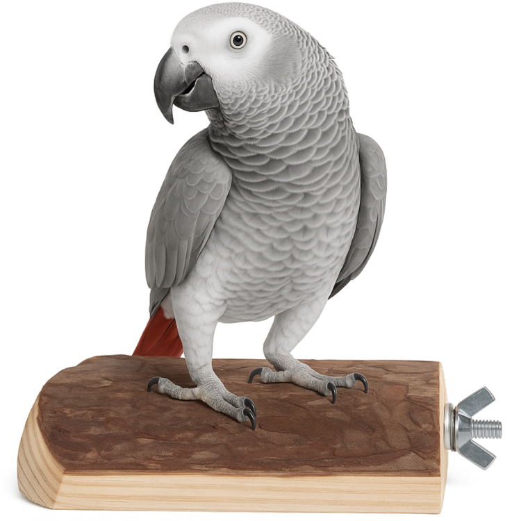 Stolik- Drewniana Platforma dla Papug od ParrotPlanet.pl