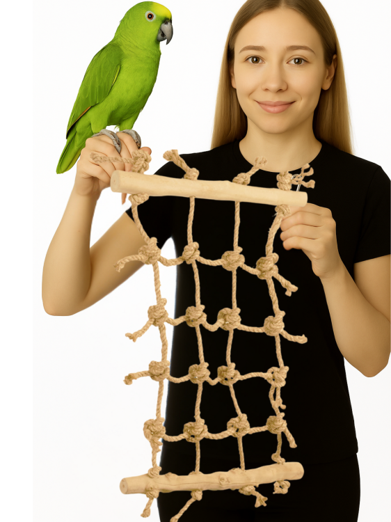 Siatka JAVA do wspinaczki dla papug rozm. M od ParrotPlanet.pl