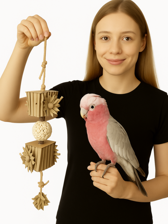 Smasher - zabawka dla wszystkich papug od ParrotPlanet.pl