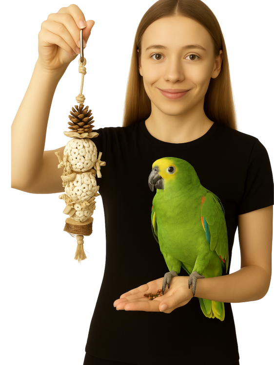 Sola Star - zabawka dla wszystkich papug od ParrotPlanet.pl