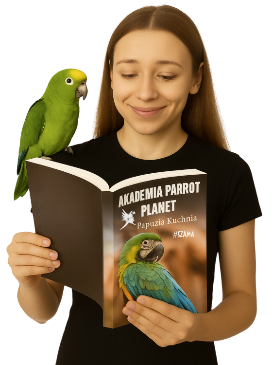 Akademia Parrot Planet "Papuzia Kuchnia" # szama - książka od ParrotPlanet.pl