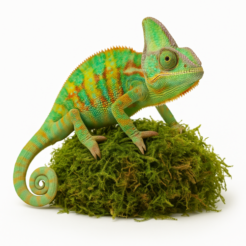 Mata z mchu 60x45 cm – naturalne tło do terrarium dla gadów i płazów od ParrotPlanet.pl