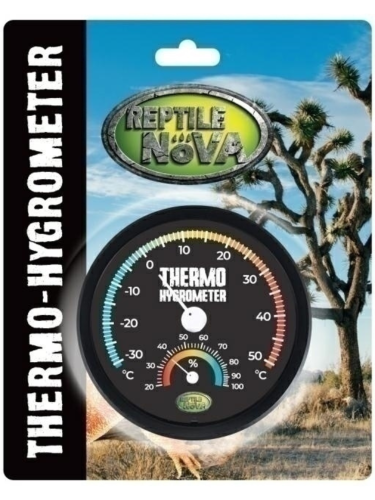 AQUA NOVA Reptile Nova thermo-hygromètre pour terrarium – reptiles, temp. -30°C à 50°C, humidité 20–100 % | ParrotPlanet.fr