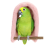 Grotte polaire douillette – tente pour perroquets moyens, rose, taille L | ParrotPlanet.fr