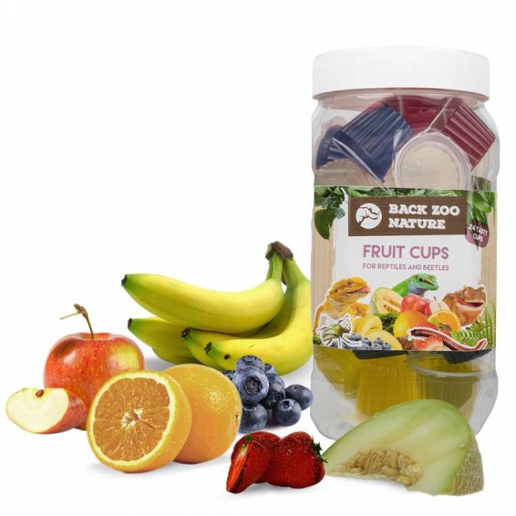 Gelées fruitées pour reptiles – assortiment de saveurs, lot de 24 | ParrotPlanet.fr