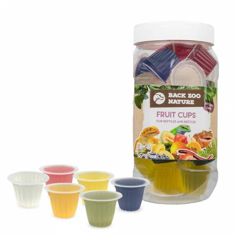 Gelées fruitées pour reptiles – assortiment de saveurs, lot de 24 | ParrotPlanet.fr