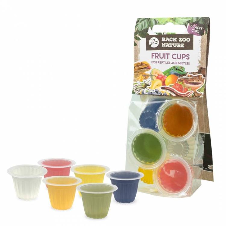 Gelées fruitées pour reptiles – assortiment de saveurs, lot de 6 | ParrotPlanet.fr