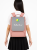 Sac à dos de transport pour perroquets avec perchoir | Rose | ParrotPlanet.fr