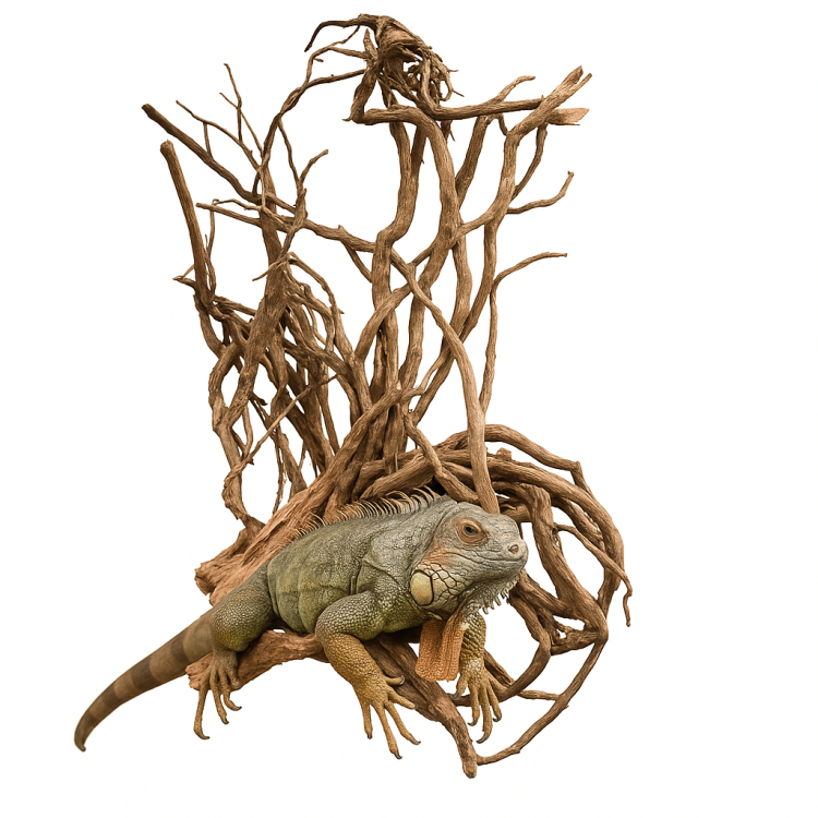 Racine naturelle de vigne – EcoVine Roots – décoration naturelle et support d’escalade pour reptiles, amphibiens et arachnides | ParrotPlanet.fr