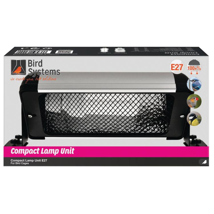 Bird System UV 30cm - Lampa dla papug mocowana do klatki (bez żarówki) od ParrotPlanet.pl