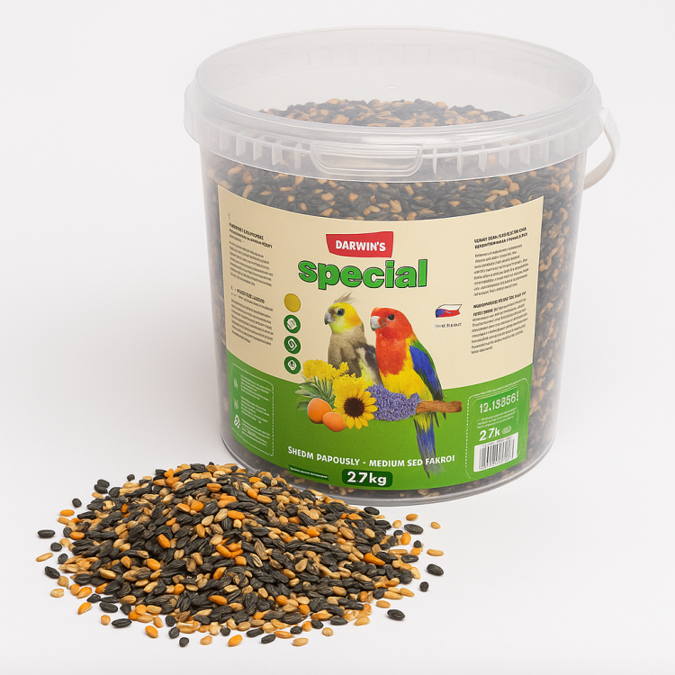 Nutrin Darwin's Special - Aliment pour Perroquets Moyens - 2,5kg  de ParrotPlanet.fr