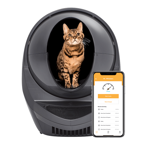 Litter Robot III Connect - Litière automatique auto-nettoyante pour chats, WiFi de ParrotPlanet.fr