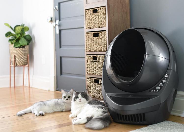 Litter Robot III Connect - Litière automatique auto-nettoyante pour chats, WiFi de ParrotPlanet.fr
