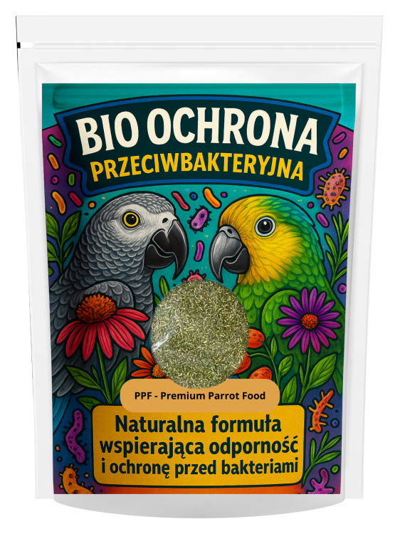 BIO Protection Antibactérienne – formule naturelle soutenant l’immunité et la protection contre les bactéries 500 g de ParrotPlanet.fr