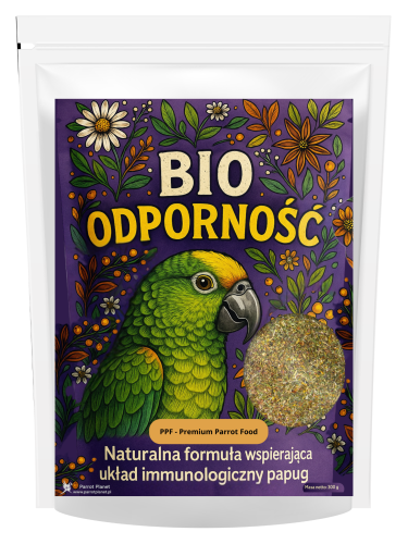 Bio Immunité - Formule naturelle pour soutenir le système immunitaire des perroquets 300g de ParrotPlanet.fr
