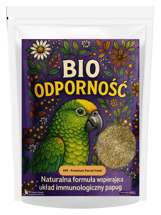 Bio Immunité - Formule naturelle pour soutenir le système immunitaire des perroquets 300g de ParrotPlanet.fr