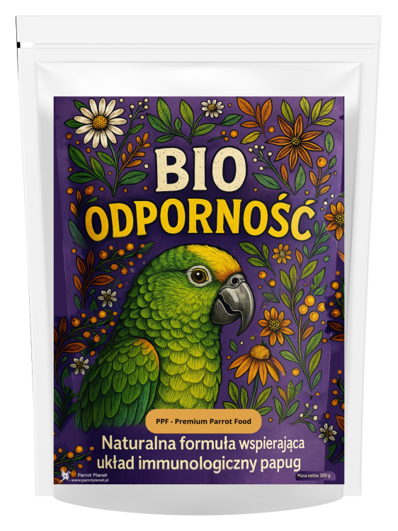 Bio Immunité - Formule naturelle pour soutenir le système immunitaire des perroquets 300g de ParrotPlanet.fr