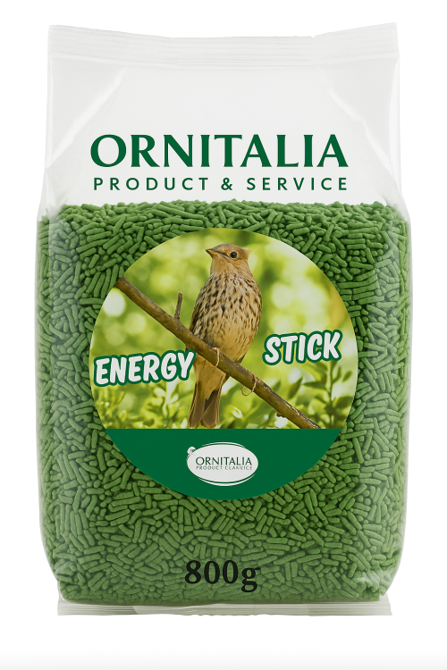 Ornitalia ENERGY STICK | Energetyczne Pałeczki dla Ptaków i Papug | Pokarm Granulowany 800 g od ParrotPlanet.pl