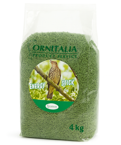 Ornitalia ENERGY STICK | Energetyczne Pałeczki dla Ptaków i Papug | Pokarm Granulowany 4 kg od ParrotPlanet.pl