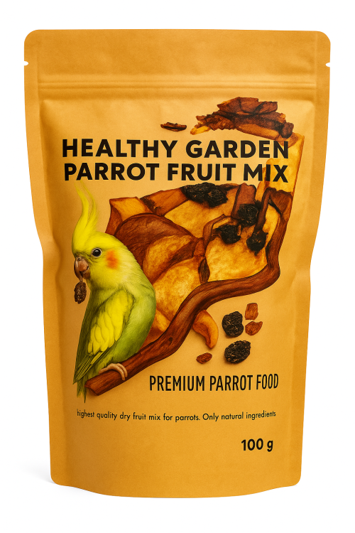 Premium Parrot Food - Healthy Garden Fruit Mix - dla wszystkich papug 100g od ParrotPlanet.pl