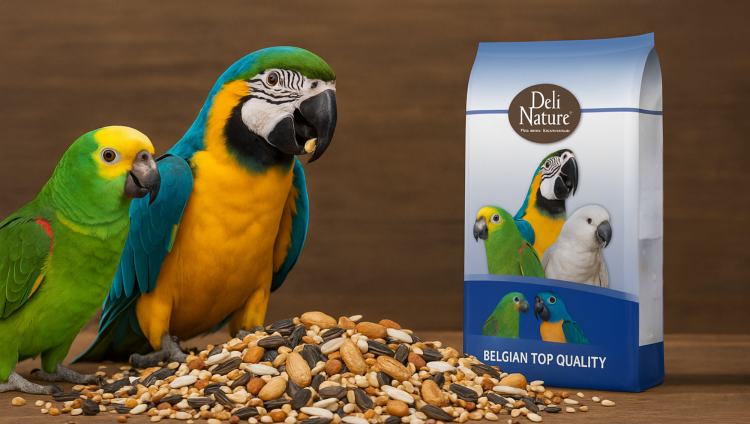 Deli Nature 60 - Mieszaka z dużą ilością orzechów dla dużych PaPug 15kg od ParrotPlanet.pl