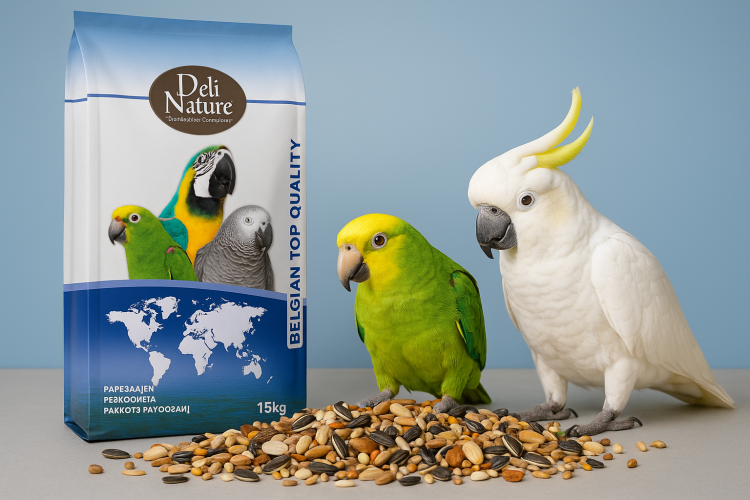 Deli Nature 61 - Lekka Mieszaka dla dużych PaPug 15kg od ParrotPlanet.pl