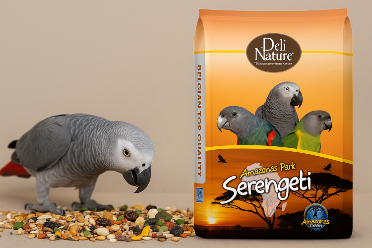 Deli Nature 20 Amazonas Park Serengeti – mélange premium pour perroquets africains – 15 kg ParrotPlanet
