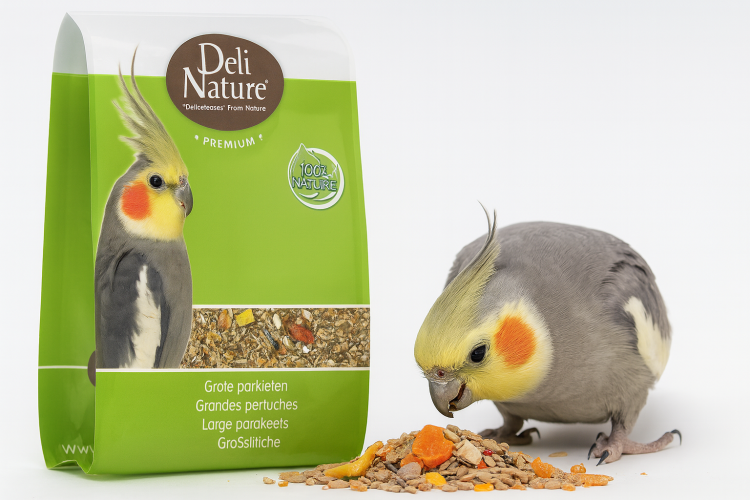 Deli Nature Premium + Fruit - Mieszanka owocowa dla nimf i innych średnich papug 1kg od ParrotPlanet.pl