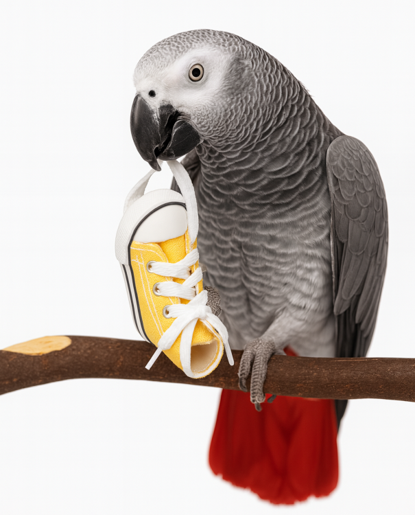 TraMpeK - zabawka dla papug - RÓŻNE KOLORY od ParrotPlanet.pl
