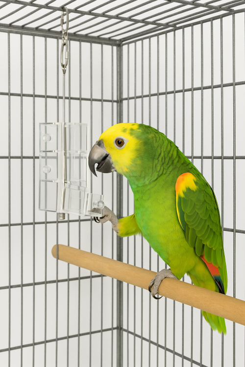 3 Szuflady z jedzeniem zabawka interaktywna dla papug od ParrotPlant.pl