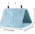 Tente S bleu pour petites perruches | Abri confortable et sécurisé 17x13 cm  de ParrotPlanet.fr