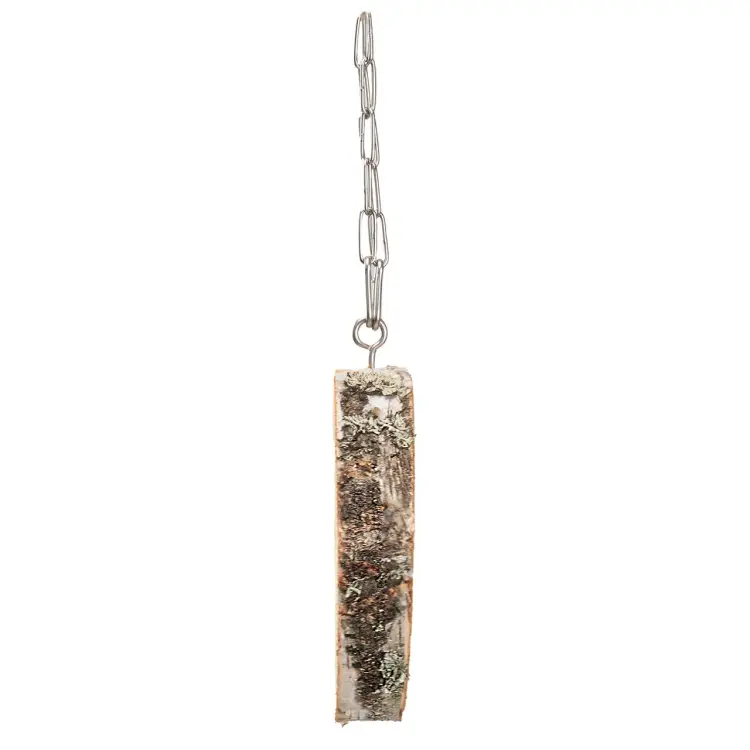 Anneau en bois de bouleau naturel – Balançoire et perchoir pour perroquets | Ø 15–18 cm | Fabrication artisanale od ParrotPlanet.fr