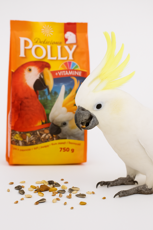 Polly Delicious dla Dużych Papug 750g ParrotPlanet.jpg