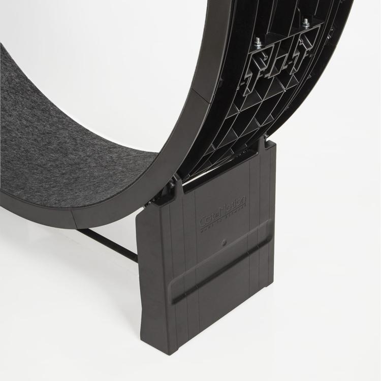 OUTLET Tapis de course pour CHAT | Cat in Motion 2.0 | Canadian Cat | NOUVEAU MODÈLE | Revêtement doux | noir / gris foncé  de ParrotPlanet.fr