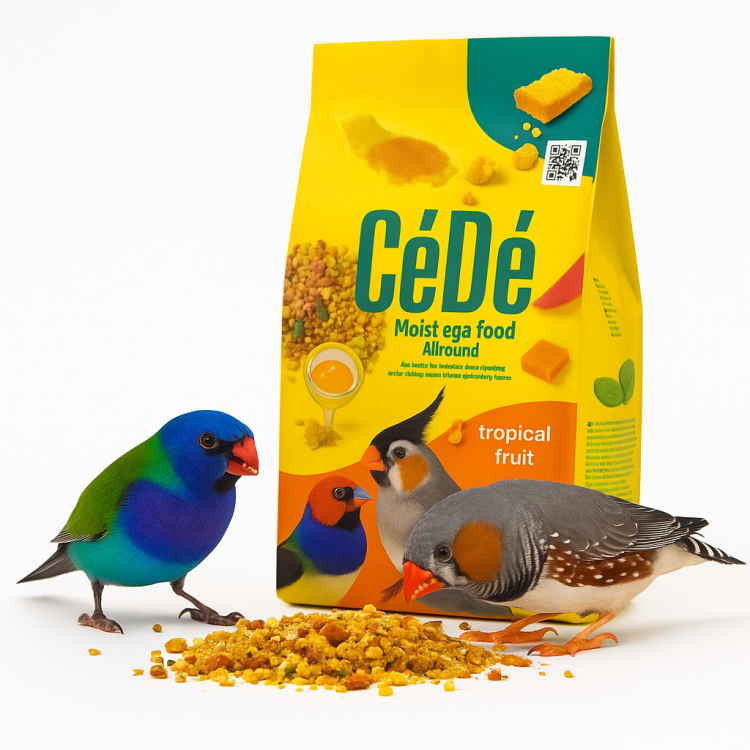 CEDE Allround Tropical Fruit 200 g – Pâtée aux œufs riche en protéines avec fruits tropicaux pour oiseaux  od ParrotPlanet.fr